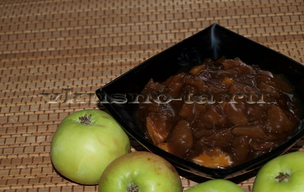 Рецепт варенья из яблок